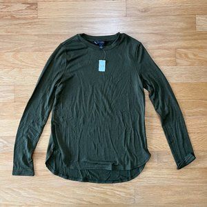 Banana Republic Luxespun Long-Sleeve T-Shirt